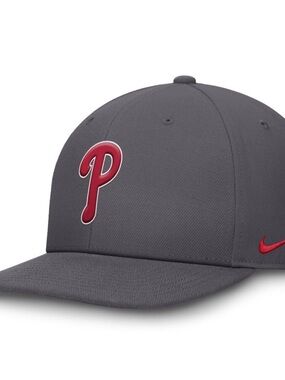 Philadelphia Phillies Gray & Red Fitted Hat
